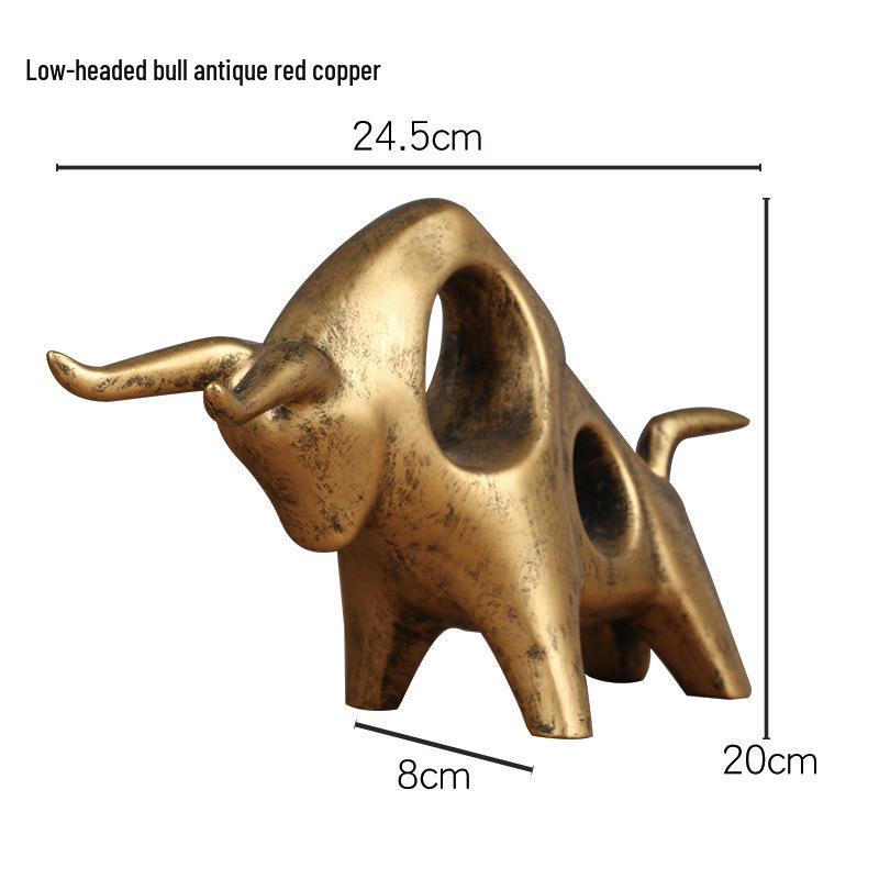 Elephant Resin Crafts: European Style Home and Office Ornaments