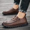 2025 10 Billion Forest Tree Large Size Casual Leather Shoes