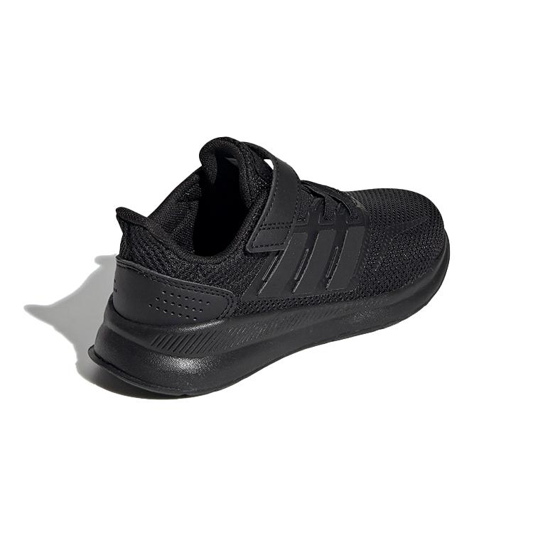 Adidas Neo Runfalcon Slip Resistant Cushioning Abrasion Resistant Low top Running Shoes Black EG1584