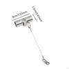 Boat Pipe Connector Hardware Portable Bimini Tops Folding Coupling with Lanyard for Cabin