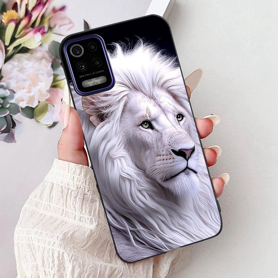 For LG K52 K62 2020 Case Silicone Soft Back Cover For LGK52 K 62 2020 Fashion flower Phone Case Shockproof Protective Bumper