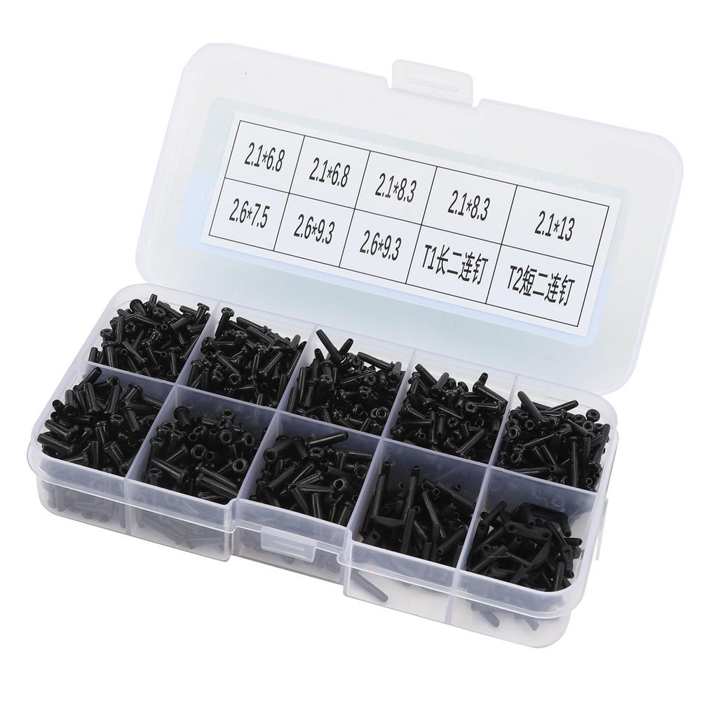 Badminton String Protector Set Portable Racket Replacement Repair Grommets Tool Nylon Accessories