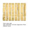 24Pcs/1Set Wall Stickers Anti-corrosion Easy To Stick Glossy Surface Mirror Wall Stickers for Living Room