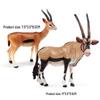 Animal Model Set: Lion, Tiger, Elephant, Panda, Giraffe, Hippo, Rhino, Sheep