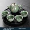 Chaxun Kung Fu Tea Set with Xishi Teapot and Serving Tray