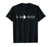 E-3 Sentry AWACS EKG Herzschlag Flugzeug T-Shirt