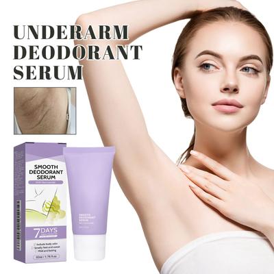 Underarm Deodorant Cream Cleans Armpit Odor, Refreshing Antiperspirant Deodorant Cream Whitens Underarms