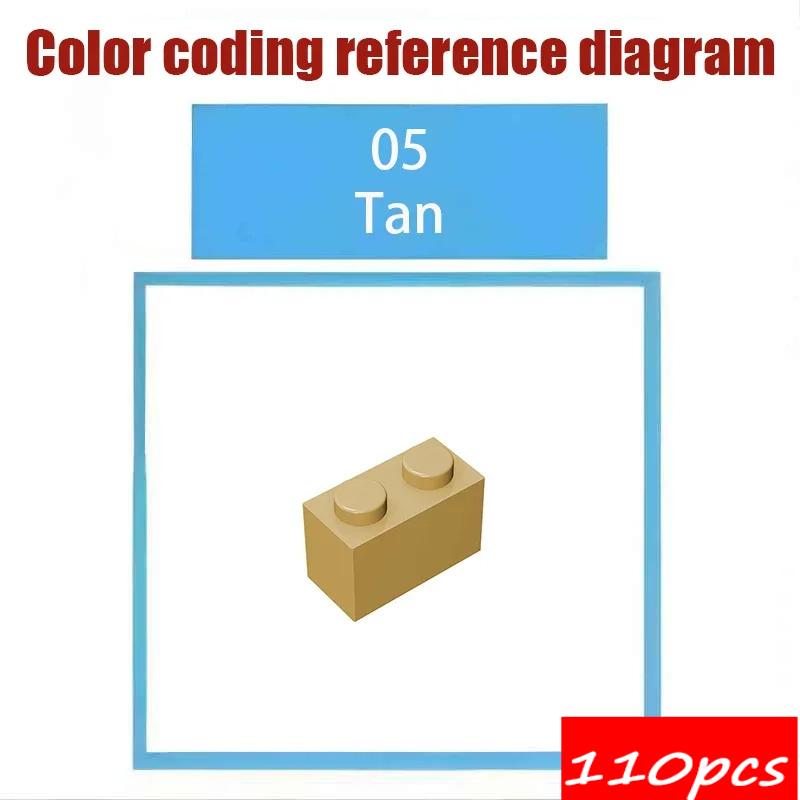 

110PCS High-Tech Assemble Particle 26604 1x1 Brick Building Blocks Kit Replaceable Part Toys For Children Gifts