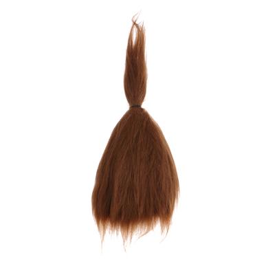 Straight Long Hair DIY Making Doll Accessories 25cm Fluorescent Green