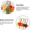 100 Pcs Chinese Knot Lucky Pendant for Chinese New Year Home Decoration to Bring You Auspicious Wealth Health and Happiness