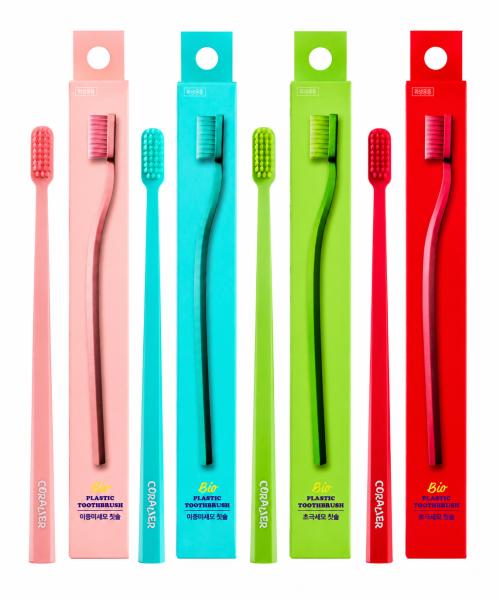 4 Types of Flexible Double Micro Bristle Toothbrushes That Clean Even Molars Ultra-fine bristles (Red)