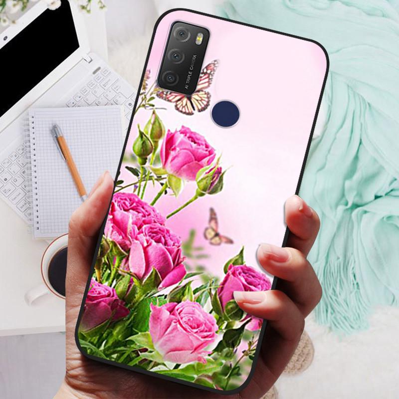 For TCL 20Y 6156D Case Silicone Shockproof Soft TPU Phone Cover For TCL 20Y 20E 6125F Funda for TCL20Y TCL20E Capa Cartoon Shell