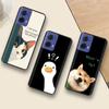 For Motorola Moto G85 Case Butterfly Soft Matte Silicone Back Cover For Moto G85 5G Cases MOTOG85 G 85 5G Funda Full Phone Coque
