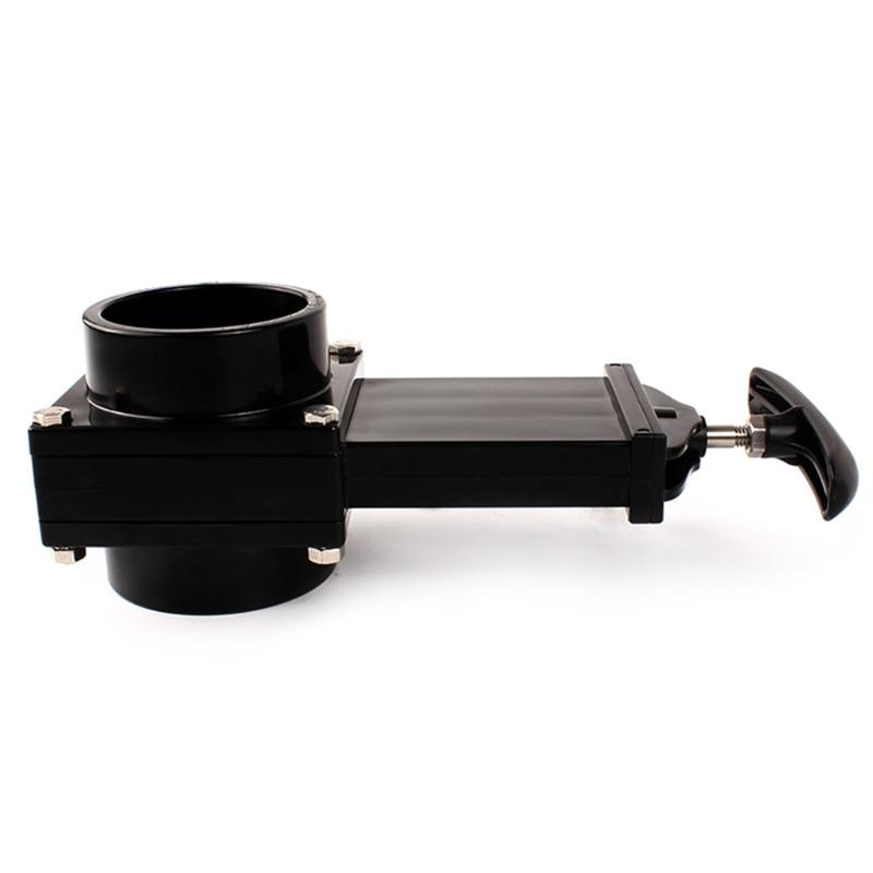 Trailer RV Drainage Pipe for Valve Sewer Hose for Valve Adapter Knife Water Gate Connector with Durable Handle