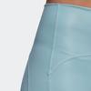 Adidas Solid Color Tight Yoga Fitness Shorts Women Shorts Sky-Blue HD9066