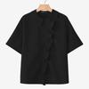 ZANZEA Women Casual Turn Down Collar Short Sleeve Loose Blouse