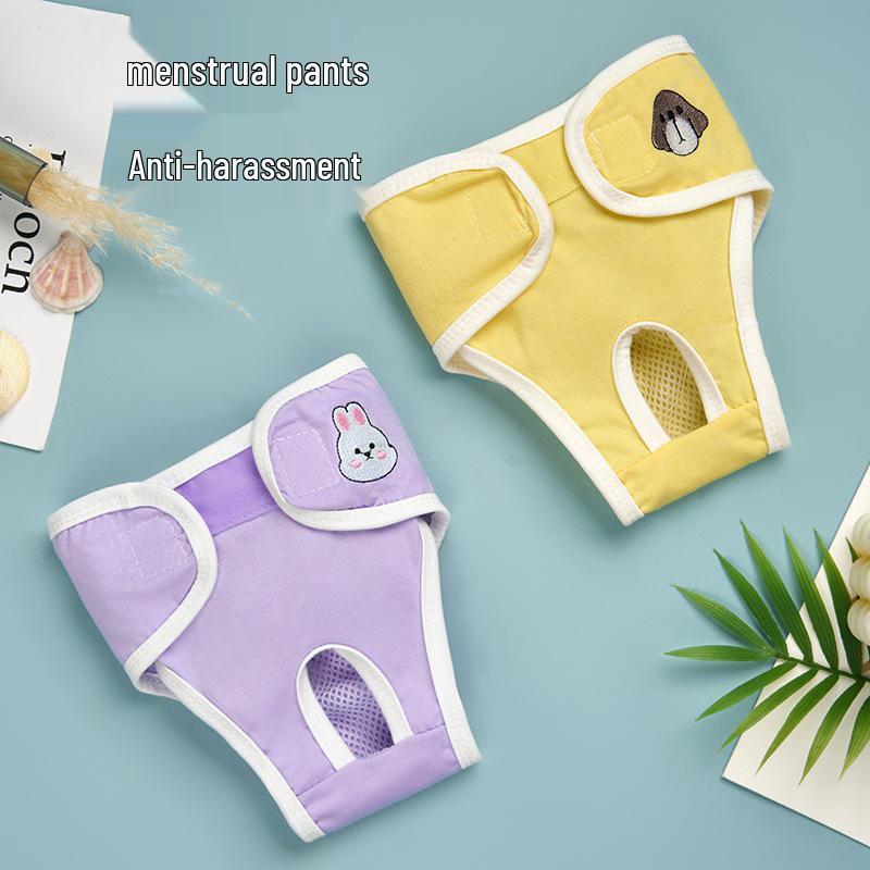 Pet Puppy Menstrual Diaper Pants - Anti-rub Underwear for Dogs