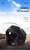 All-Season Universal Electric Scooter Helmet with HD Double Visor for Winter