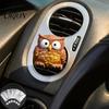 Car Accessories for Interior Aesthetic Cute Animal Vent Clip Air Freshener with Aroma Pad, Resin Lion Decoration Leopard Deer Owl Dashboard Ornament,