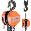 Hand Chain Hoist, 2 Ton Capacity, Manual Chain Block with Upgrade G80 Galvanized Chain, 3 M Lifting Height