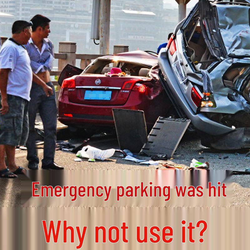 Reflective Folding Traffic Triangle Warning Sign for Car Parking