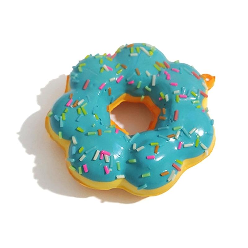 

Artificial Donut Model Simulation Pu Donut Bread Photography Props for Stress Relief Slow Rebound Fake Food Fun
