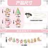 Christmas Themed Hanging Banners Decor Home Party Kids Room Wall Decoration PVC Garland Flags