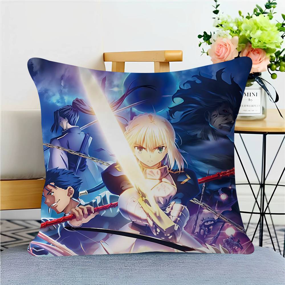 Anime Fate-Stay-Night Cushion Cover Decorative Pillow Sofa Home Decor Case Pillow Cases