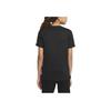 Nike Dri-FIT Miler Logo Multicolor Crew Neck Short Sleeve T-Shirt Kids Tops Black DD3055-010