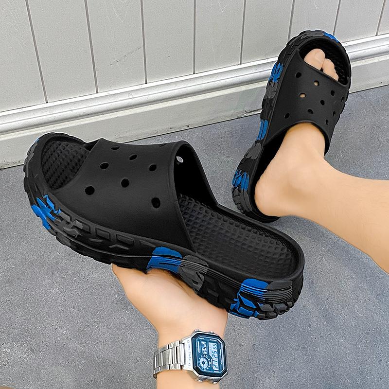Fashion Summer new leisure sports men's beach sandals wear platform slippers non-slip comfortable lightweight men's shoes wading shoes