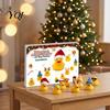 Holiday Exchange Presents Duck Advent Calendar 2026, 24 Day Christmas Countdown with Novelty Miniature Toys Pcs Bath Toys, Gifts for Kids Toddlers