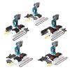 388V 1500W 10Inch Electric Saw Chainsaw Brushless Motor w/ 1/2 Batteries Woodworking Cutter Tool For  Battery