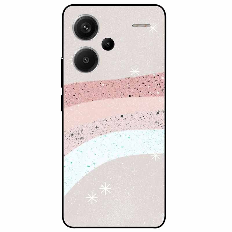 For Redmi Note 13 Pro Plus 5G Pro+ Case Soft Black Painted Cats TPU Funda For Xiaomi Redmi Note 13 Pro 5G Note13 Silicone Cover