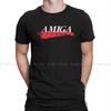 ZX Commodore Amiga 500 Amiga WORLD Logo Tshirt Homme Mens Clothing Blusas Cotton T Shirt For Men