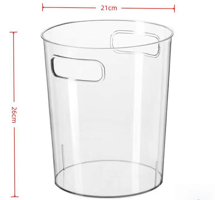Acrylic Transparent Large French Bud Vase for Fresh Flowers