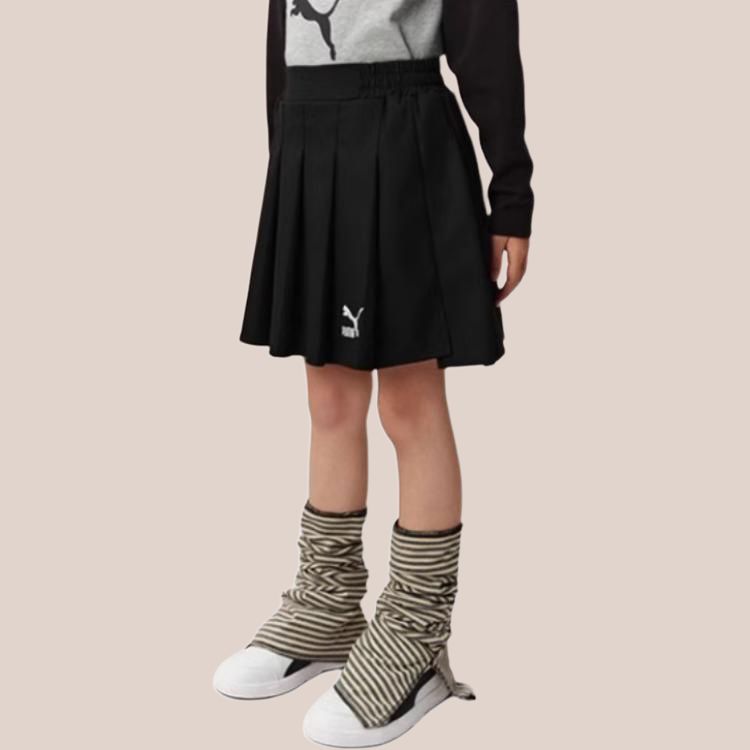 PUMA Sportstyle Skirt Children Aged 3 7 Years Old Black 353924112001-90001
