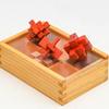 New Wooden Kong Ming Lock Lu Ban Lock IQ Brain Teaser Educational Toy Children Montessori 3D Puzzles Game Unlock Toys Kid Adult