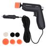 12V Mini Car Polisher, 3 Speed 5000 RPM Car Polishing Kit with Polishing Pads for Scratch Marks Removal and Detailing