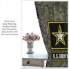 Farmhouse American Flag Curtains Boys Army Green Camo Vintage Stripe Us Print Window Kitchen Bedroom Curtain Polyester Ideal For Sleeping Area