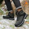 TUINANLE Men Women Hiking Boots Winter Warm Fleece Waterproof Outdoor Trekking Climbing Athletic Sport