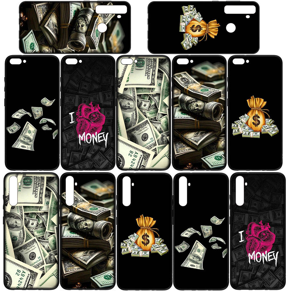 for Samsung Galaxy S25 S24 S23 S22 Ultra FE Plus A17 A37 A57 A56 A55 A06 A16 A15 A36 A26 A35 A05 A54 A34 S9 Phone Case Wallpaper Art Money 100 Dollars