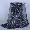Clef Printed Women Neck Scarf Sheet Shawl Music Note Printed Scarf Muffler Chiffon Silk Scarf