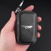 1Pc Leather Key Wallet Car Key Bag Multi Function Case Accessories or Bentley Flying Spur Continental GT Bentayga Mulsanne CL3