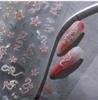 1PCS French Jelly Nail Stickers Dreamy Bubble Meteor Butterfly Star Moon Self Adhesive Stickers For Nail DIY Nail Art Decoration