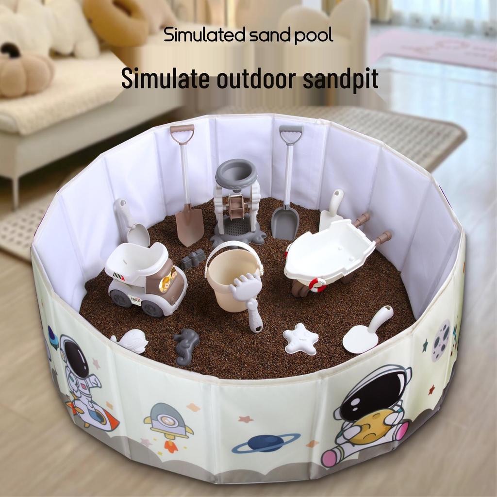 Children's Beach and Sand Play Set: Digging, Water Play, Shell Collecting, and Gardening Tools.