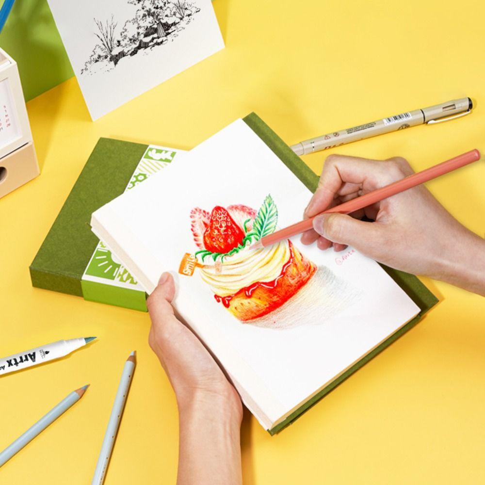 

Multipurpose Artist Hardcover Sketchbook 60 Sheets Drawing Paper New Art Supplies