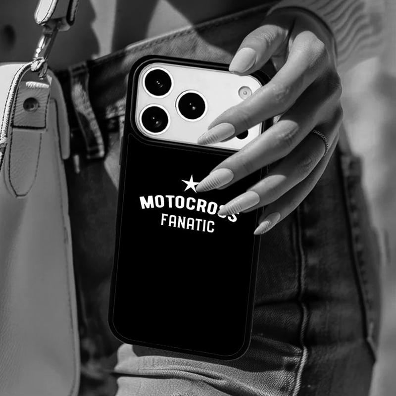 Moto Bike Motocross Phone Case For iPhone 17 Air 14 15 13 12 Max Cover For Apple 16e 11 Pro Max Plus Coque