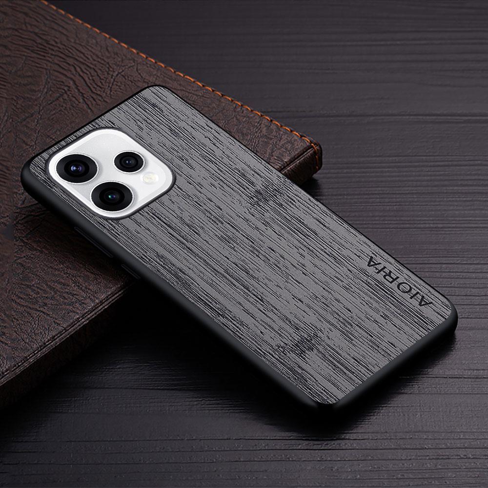 Case for Oppo Reno 15 14 14F Pro Max reno15F Straight Wood Grain PU Leather phone cover funda for OPPO Reno 15 Pro Max case capa