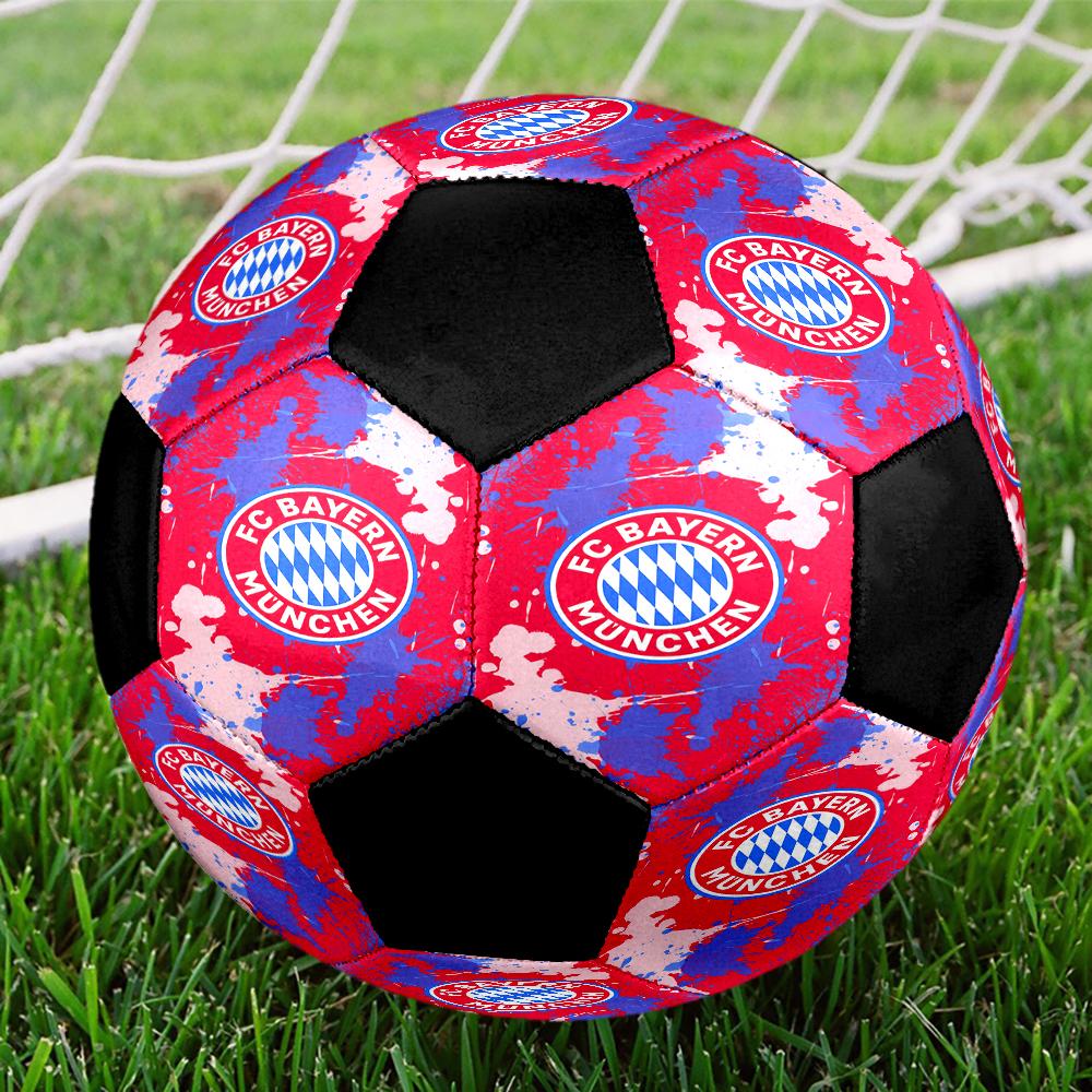 FC Bayern München Thema Größe 5 Fußball, Geeignet für Indoor- und Outdoor-Spiele, ein Geschenk für jeden geeignet.