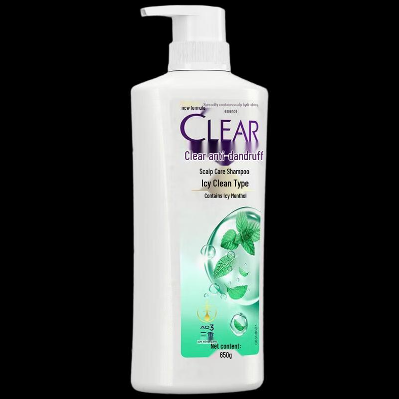 

Clear Men Anti-Dandruff Icy Mint Shampoo 650g